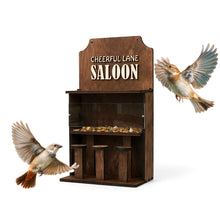 Įkelti vaizdą į galerijos rodinį, Medinė Paukščių Lesyklėlė Namams, Sodui ar Balkonui, Praktiška Dovana Tėvams, Seneliams ar Draugams