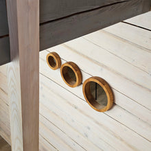 Įkelti vaizdą į galerijos rodinį, Rankų Darbo Ąžuolinis Veidrodžių Rinkinys (3 vnt.), Stilingas Sieninis Dekoras ir Puiki Dovana