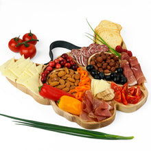 Įkelti vaizdą į galerijos rodinį, Medinis sūrio užkandžių serviravimo padėklas, Pjaustymo lenta, Dovana gyvūnų mylėtojams