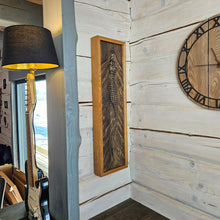 Įkelti vaizdą į galerijos rodinį, 3D Medinė Krokodilo Sienos Skulptūra, Laukinės Gamtos Medžio Raižinys, Rankų Darbo Sieninė Dekoracija