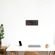 Įkelti vaizdą į galerijos rodinį, Medinis juodas laikrodis (2 dydžiai)