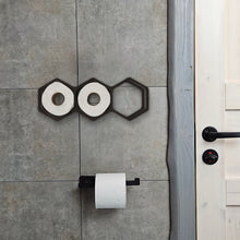 Įkelti vaizdą į galerijos rodinį, Sieninis Medinis WC Popieriaus Laikiklis, Praktiškas Vonios Kambario Aksesuaras, Ranku Darbo Tualetinio Popieriaus Laikiklis