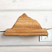 Įkelti vaizdą į galerijos rodinį, Unikali medinė Everesto kalno lentyna, stilinga interjero detalė kalnų mylėtojams