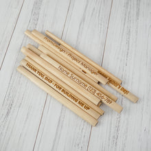 Įkelti vaizdą į galerijos rodinį, Natūralaus Medžio Dailidės Pieštukas, Unikali Dovana Vyrui, Tėčiui, Statybininkui