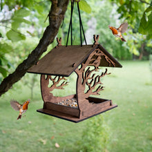 Įkelti vaizdą į galerijos rodinį, Medinė lesyklėlė "Paukštis"