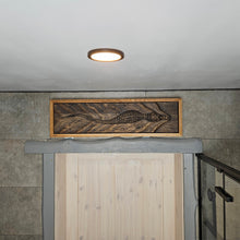 Įkelti vaizdą į galerijos rodinį, 3D Medinė Krokodilo Sienos Skulptūra, Laukinės Gamtos Medžio Raižinys, Rankų Darbo Sieninė Dekoracija