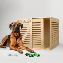 Įkelti vaizdą į galerijos rodinį, Medinis šuns narvas