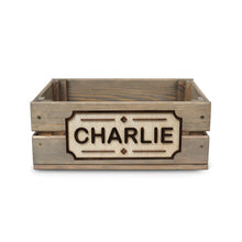 Įkelti vaizdą į galerijos rodinį, Medinė dėžė šuns žaislams, Dovana šuniukų augintojams