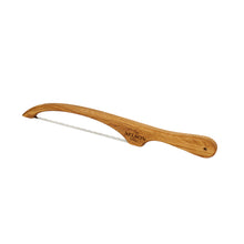 Įkelti vaizdą į galerijos rodinį, Rankų Darbo Duonos Peilis su Dantyta Geležte, Praktiška Dovana Kasdieniam Naudojimui