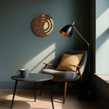 Įkelti vaizdą į galerijos rodinį, Rankų Darbo Medinis Kalendorius, Apvalus Dekoratyvinis Aksesuaras ir Dovana Ypatingoms Progoms