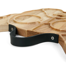 Įkelti vaizdą į galerijos rodinį, Medinis sūrio užkandžių serviravimo padėklas, Pjaustymo lenta, Dovana gyvūnų mylėtojams