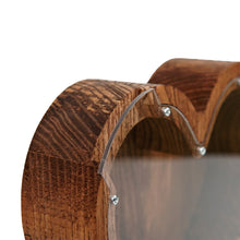 Įkelti vaizdą į galerijos rodinį, Širdies formos medinė taupyklė, Dovana jaunavedžiams