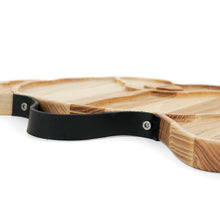 Įkelti vaizdą į galerijos rodinį, Medinis sūrio užkandžių serviravimo padėklas, Funkcionali pjaustymo lenta