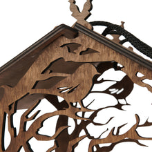 Įkelti vaizdą į galerijos rodinį, Medinė Lesyklėlė "Paukštis", Rankų Darbo Sodo Paukščių Namelis