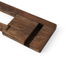 Įkelti vaizdą į galerijos rodinį, Medinis Tualetinio Popieriaus Laikiklis su Lentynėle, Sieninė Lentynėlė su Laikikliu Telefonui, Vonios Kambario Aksesuaras