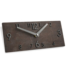 Įkelti vaizdą į galerijos rodinį, Medinis juodas laikrodis (2 dydžiai)