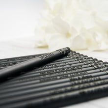 Įkelti vaizdą į galerijos rodinį, Individualūs Graviruoti Juodi HB Pieštukai, Išskirtinė Dovana Kiekvienai Progai