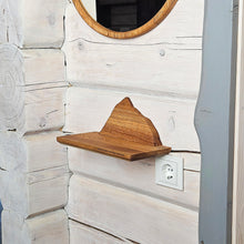 Įkelti vaizdą į galerijos rodinį, Unikali medinė Everesto kalno lentyna, stilinga interjero detalė kalnų mylėtojams