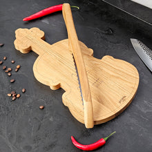 Įkelti vaizdą į galerijos rodinį, Rankų Darbo Duonos Peilis su Dantyta Geležte, Praktiška Dovana Kasdieniam Naudojimui