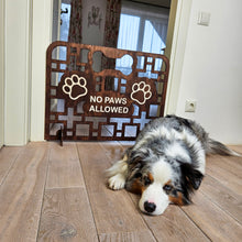 Įkelti vaizdą į galerijos rodinį, Personalizuotas Medinis Šunų Barjeras, Laisvai Pastatomas Užtvaras Durims, Laiptams ir Koridoriams