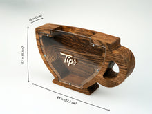 Įkelti vaizdą į galerijos rodinį, Medinė arbatpinigių dėžutė, Medinė taupyklė