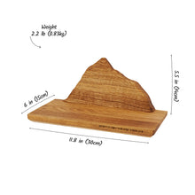 Įkelti vaizdą į galerijos rodinį, Unikali medinė Everesto kalno lentyna, stilinga interjero detalė kalnų mylėtojams