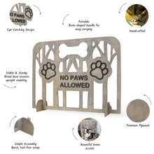 Įkelti vaizdą į galerijos rodinį, Medinis Šunų Apsauginis Barjeras, Idealiai Tinka Įvairioms Namų Erdvėms