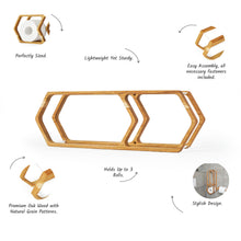 Įkelti vaizdą į galerijos rodinį, Medinis Laikiklis Tualetiniam Popieriui, Sieninė Vonios Kambario Dekoracija Iš Ąžuolo