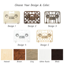 Įkelti vaizdą į galerijos rodinį, Individualus Medinis Augintinio Užtvaras, Praktiškas Sprendimas Tvarkai Ir Jaukumui Namų Erdvėse