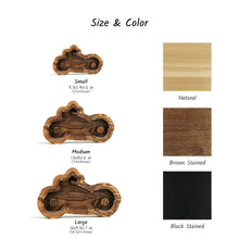 Įkelti vaizdą į galerijos rodinį, Motociklo formos medinė taupyklė