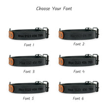 Įkelti vaizdą į galerijos rodinį, Odinis šuns antkaklis, Dovana gyvūnų augintojams