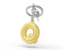 Įkelti vaizdą į galerijos rodinį, Raktų Pakabukas "Raidė Balionas (pasirenkama raidė A-Z)"