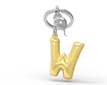 Įkelti vaizdą į galerijos rodinį, Raktų Pakabukas "Raidė Balionas (pasirenkama raidė A-Z)"