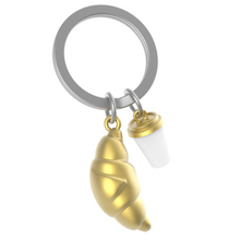 Įkelti vaizdą į galerijos rodinį, Raktų Pakabukas "Prancūziškas Kruasanas"