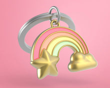 Įkelti vaizdą į galerijos rodinį, Raktų Pakabukas "Spalvinga Vaivorykštė"