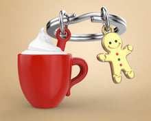 Įkelti vaizdą į galerijos rodinį, Raktų Pakabukas "Karštas Šokoladas"