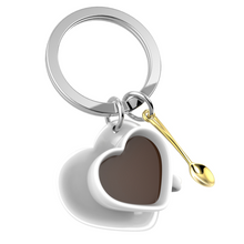 Įkelti vaizdą į galerijos rodinį, Raktų Pakabukas "Kavos Mėgėjas"