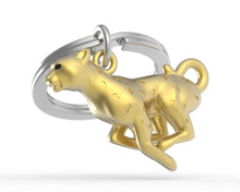 Įkelti vaizdą į galerijos rodinį, Raktų Pakabukas "Skriejantis Leopardas"