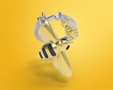 Įkelti vaizdą į galerijos rodinį, Raktų Pakabukas "Medaus Bitė"