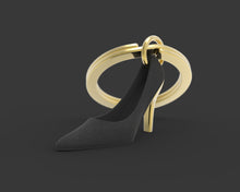 Įkelti vaizdą į galerijos rodinį, Raktų Pakabukas "Juodas Batelis"