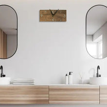 Įkelti vaizdą į galerijos rodinį, Sieninis Laikrodis, Tylus Medinis Sieninis Laikrodis