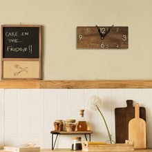 Įkelti vaizdą į galerijos rodinį, Sieninis Laikrodis, Tylus Medinis Sieninis Laikrodis