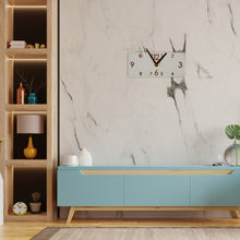 Įkelti vaizdą į galerijos rodinį, Sieninis Laikrodis, Baltas Medinis Laikrodis