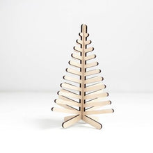 Įkelti vaizdą į galerijos rodinį, Medinė Kalėdinė Eglė - Medinė Kalėdinė Eglutė