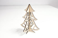 Įkelti vaizdą į galerijos rodinį, Medinė Kalėdinė Eglė - Medinė Kalėdinė Eglutė