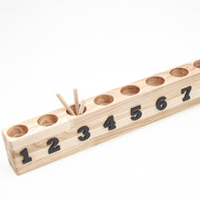 Įkelti vaizdą į galerijos rodinį, Skaičiavimo Žaidimas - Medinis Skaičiavimo Žaidimas (Galimas Graviravimas)