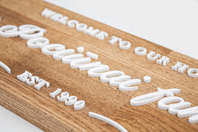 Įkelti vaizdą į galerijos rodinį, Vardinė Lentelė - Medinė Vardinė Lentelė