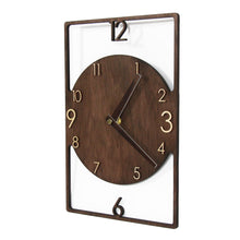 Įkelti vaizdą į galerijos rodinį, Sieninis Laikrodis, Unikalus Medinis Sieninis Laikrodis