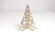 Įkelti vaizdą į galerijos rodinį, Medinė Kalėdinė Eglė - Medinė Kalėdinė Eglutė