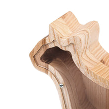 Įkelti vaizdą į galerijos rodinį, Medinė taupyklė katė (graviravimas)